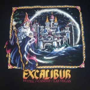 Vintage Excalibur hotel shirt